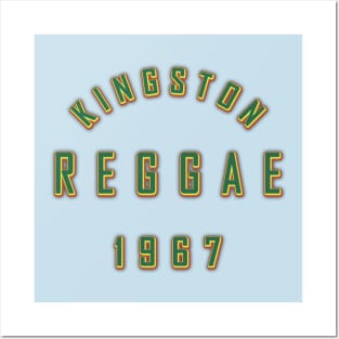 KINGSTON REGGAE 1967 Posters and Art